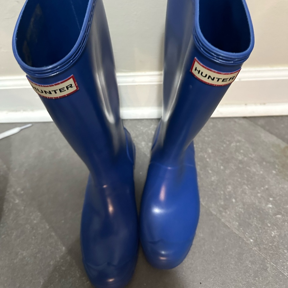 Hunter boots, big kids, original gloss, rainboot